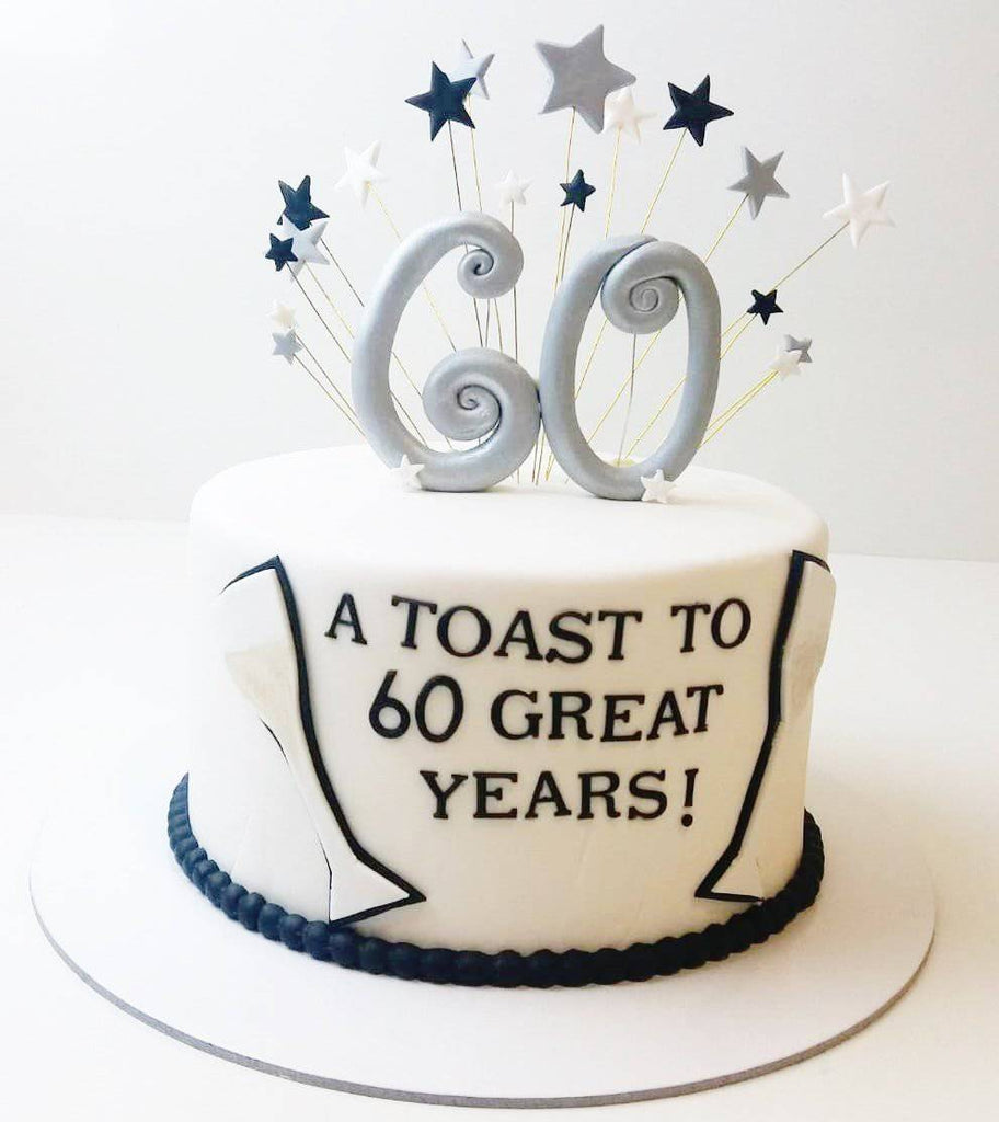 60 Years Special Cake
